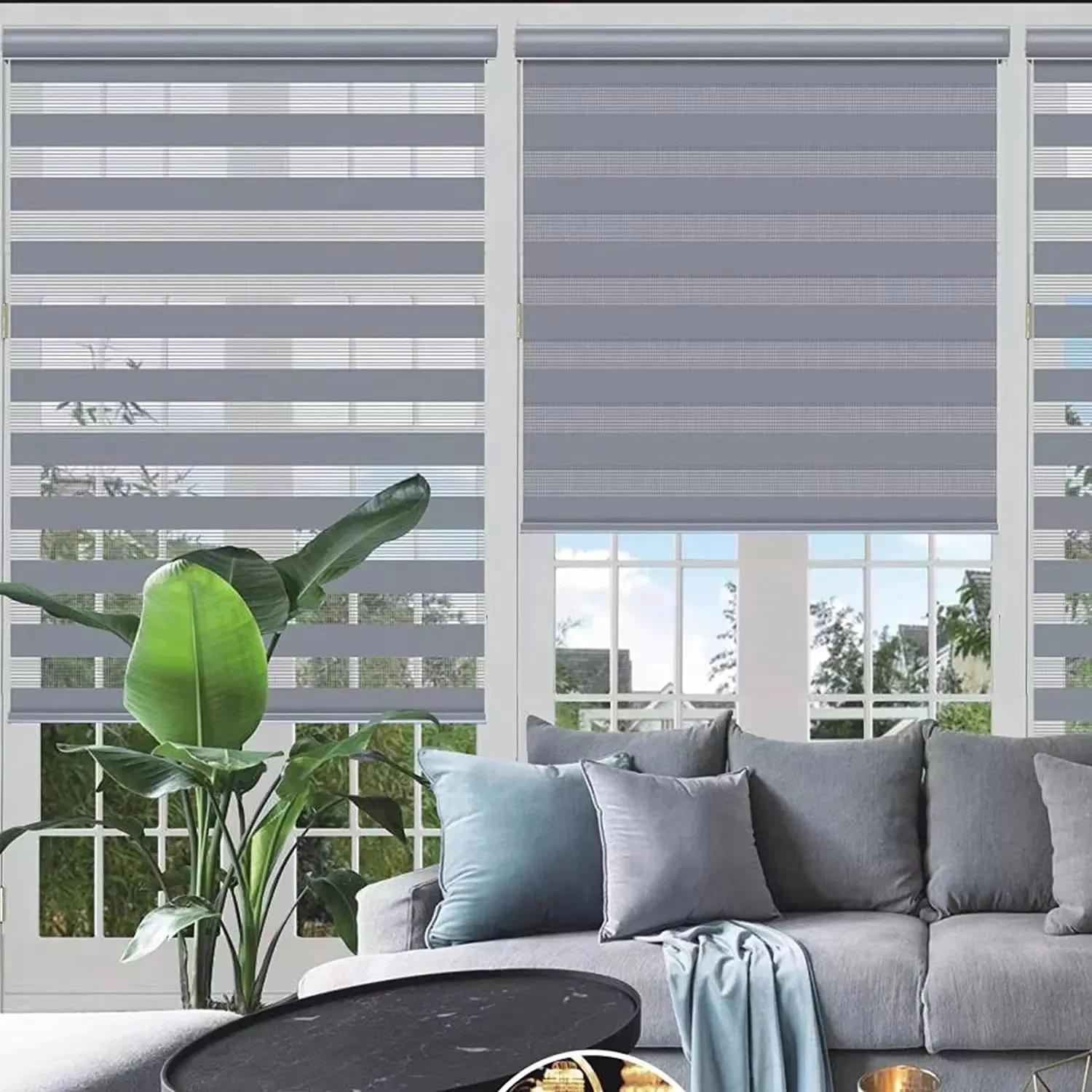 High Quality Window Fabric Germany Zebra Roller Blinds