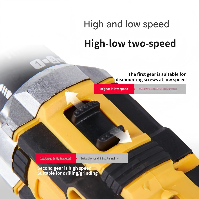 Беспроводной ударный гайковерт 21В, профессиональный