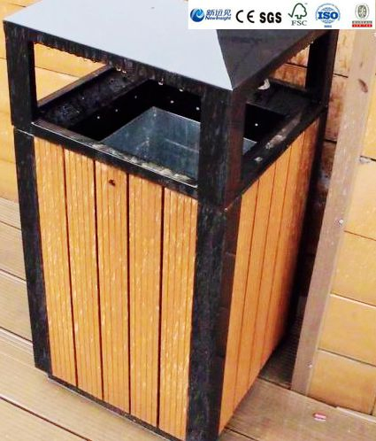 Эко-урна из древесно-полимерного композита (ДПК)