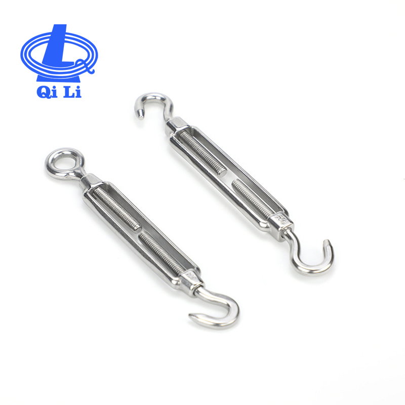 Top Quality Stainless Steel M4-M24 Wire Rope Eye Hook Tensioning Turnbuckle