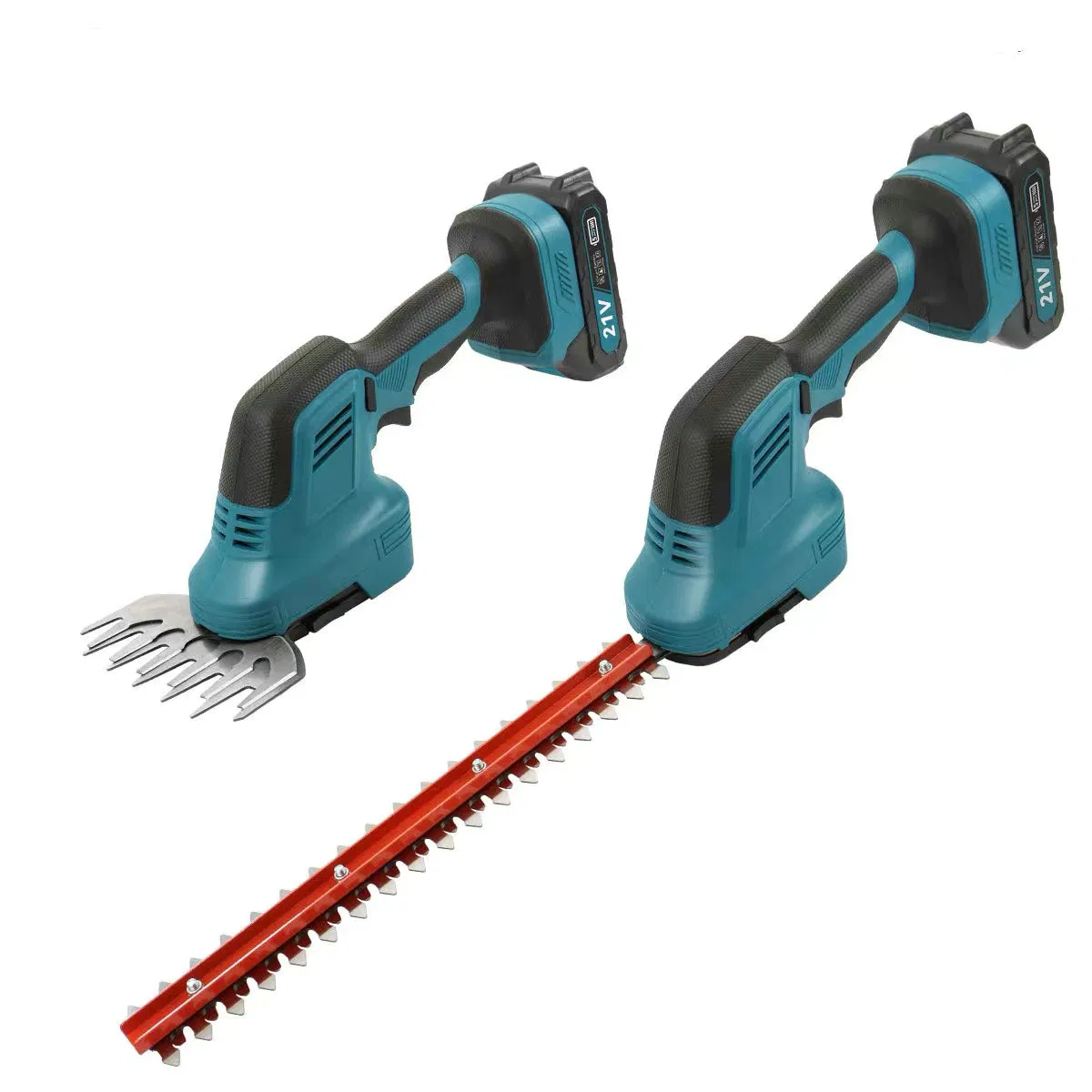 2 in 1minielectric Hedge Trimmer Cordless 21vbattery Hedge Trimmer Grass Shear Lawn Shear Shrub Hedge Trimmer