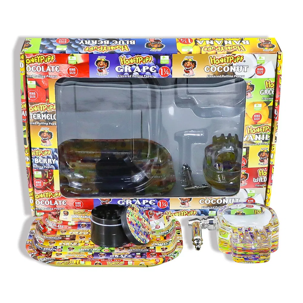 Women's Cigarette Mill Pipe Ashtray Cigarette Tray Gift Set