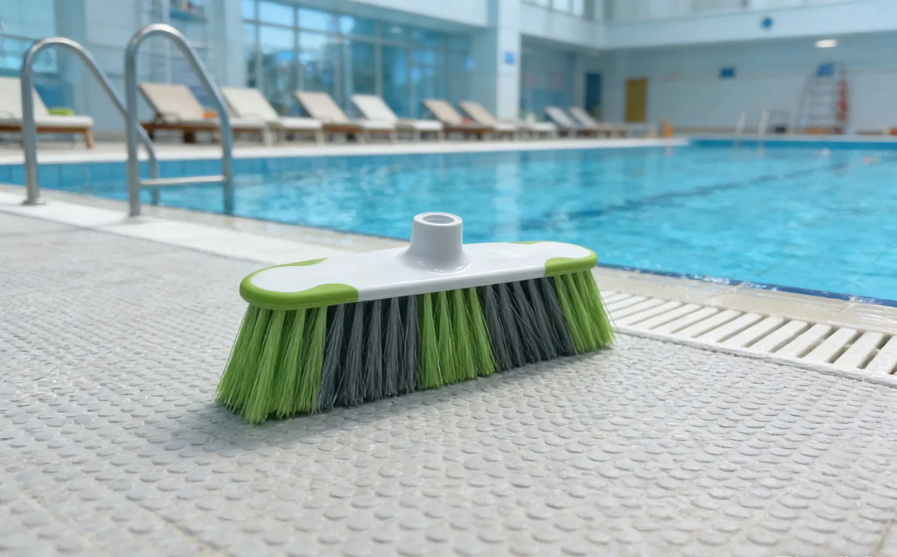 Factory Direct Broom Head with Mixed Color Bristles for Global Wholesalers