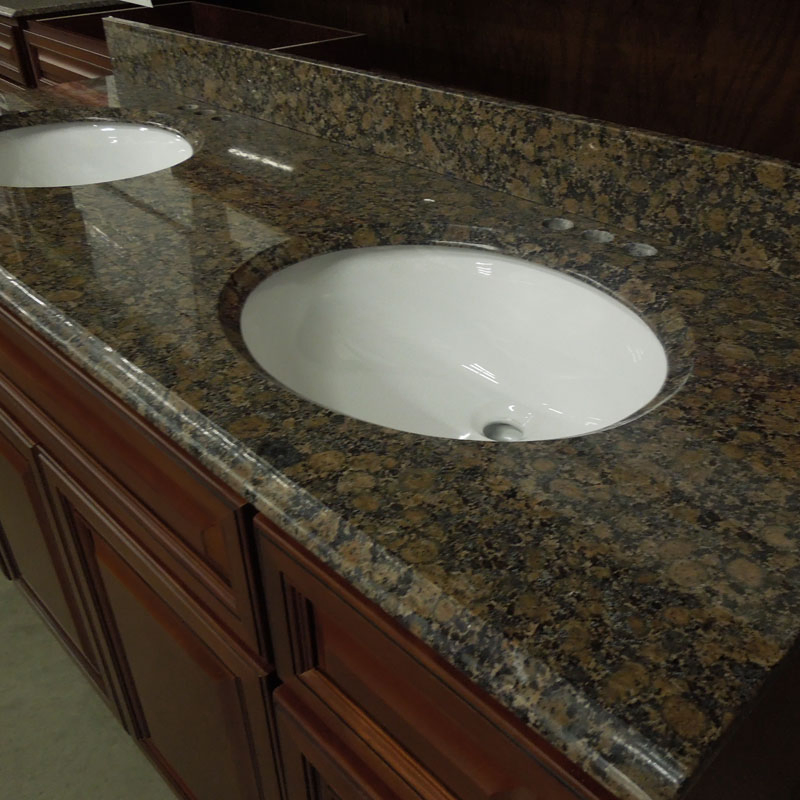 Natural Baltic Brown Granite Tiles for Bathroom Table Bench Vanity Tops
