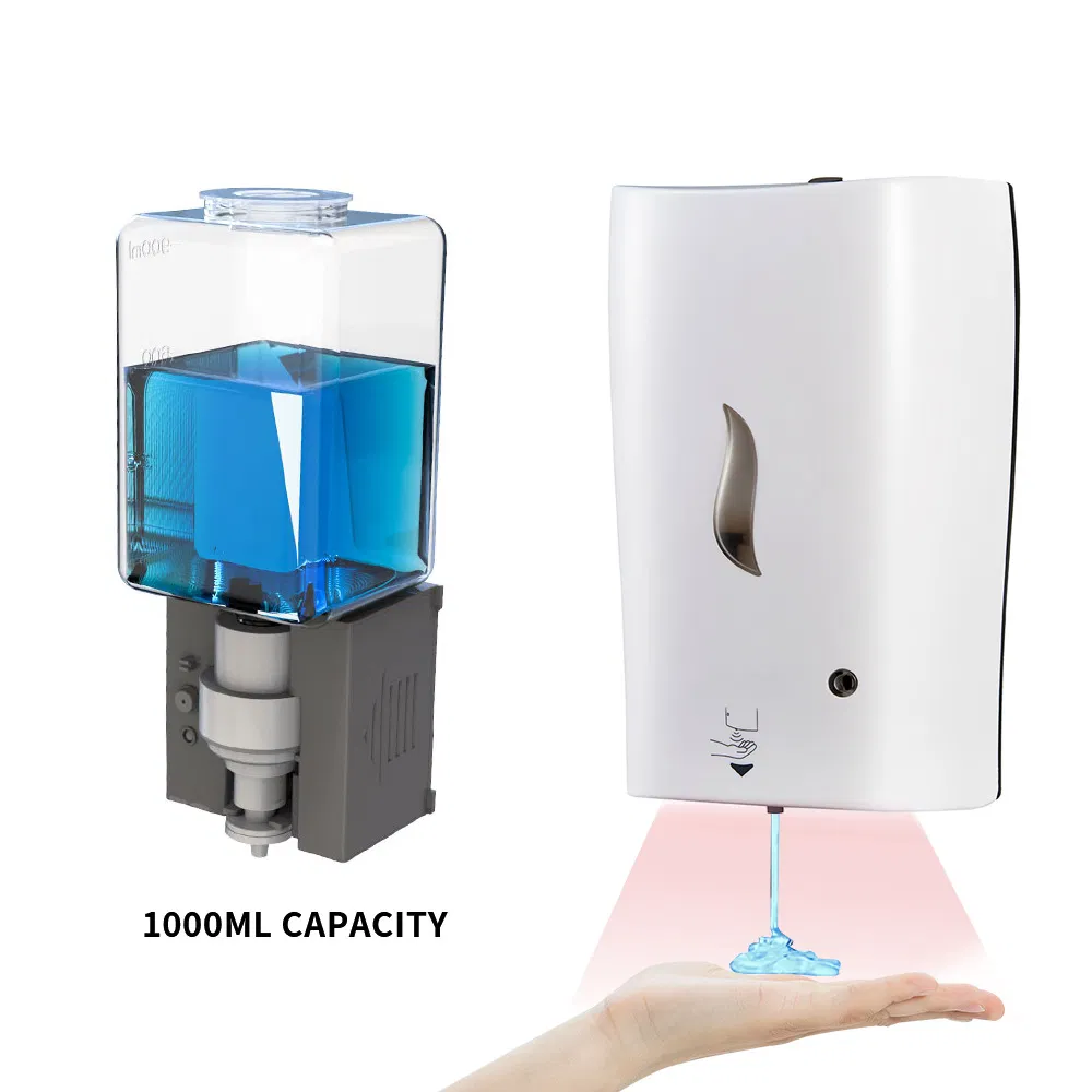 Wall Mounted Automatic Liquid Hand Sanitizer Dispenser, Hands-Free Dispenser for Office Hotel