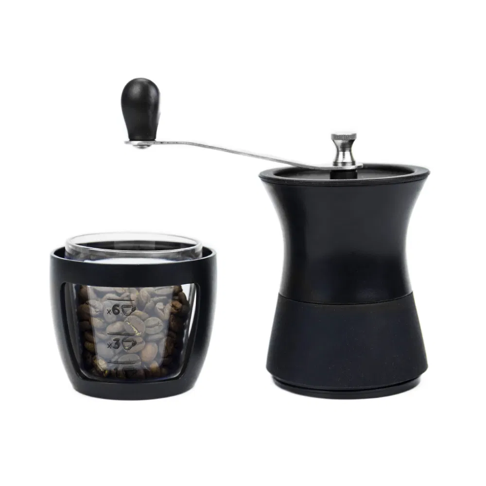 Wholesale Glass Coffee Grinder Bottle Mill Bean Grinding Cafe