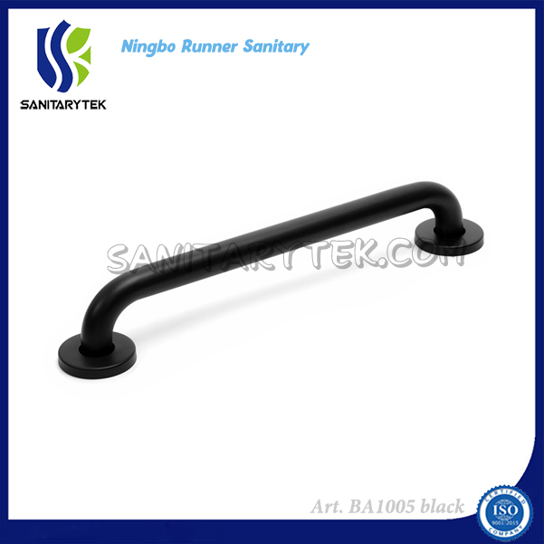 Matte Black Stainless Steel Handicap Bathroom Toilet Grab Bar