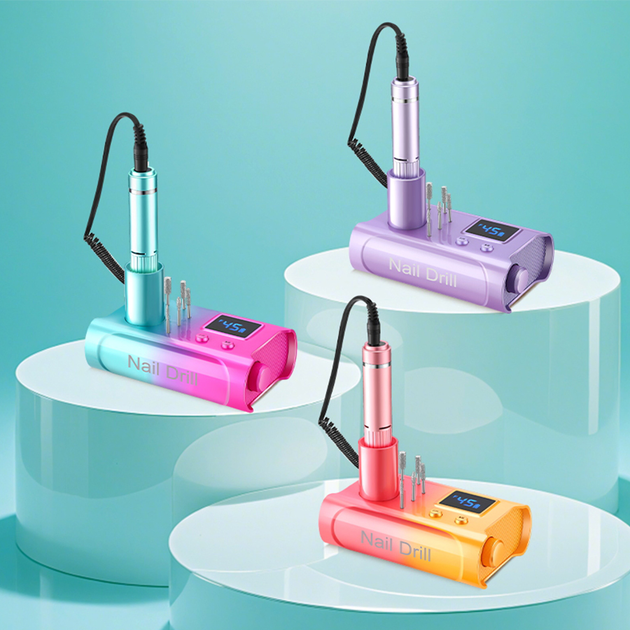 Duofu Nail Grinder Portable High Power Cordless Nail Polish Machine