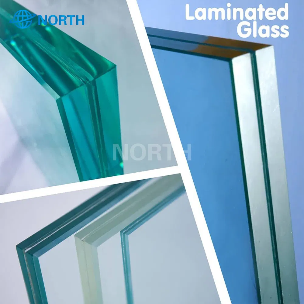 8mm Wholesale 1.52 Clear PVB Tempered Toughen Laminated Glass