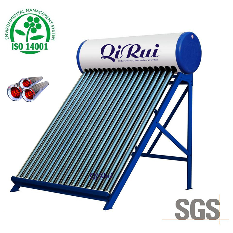 CE Certificated Calentador Solar Non-Pressure Vacuum Tube Solar Water Heater