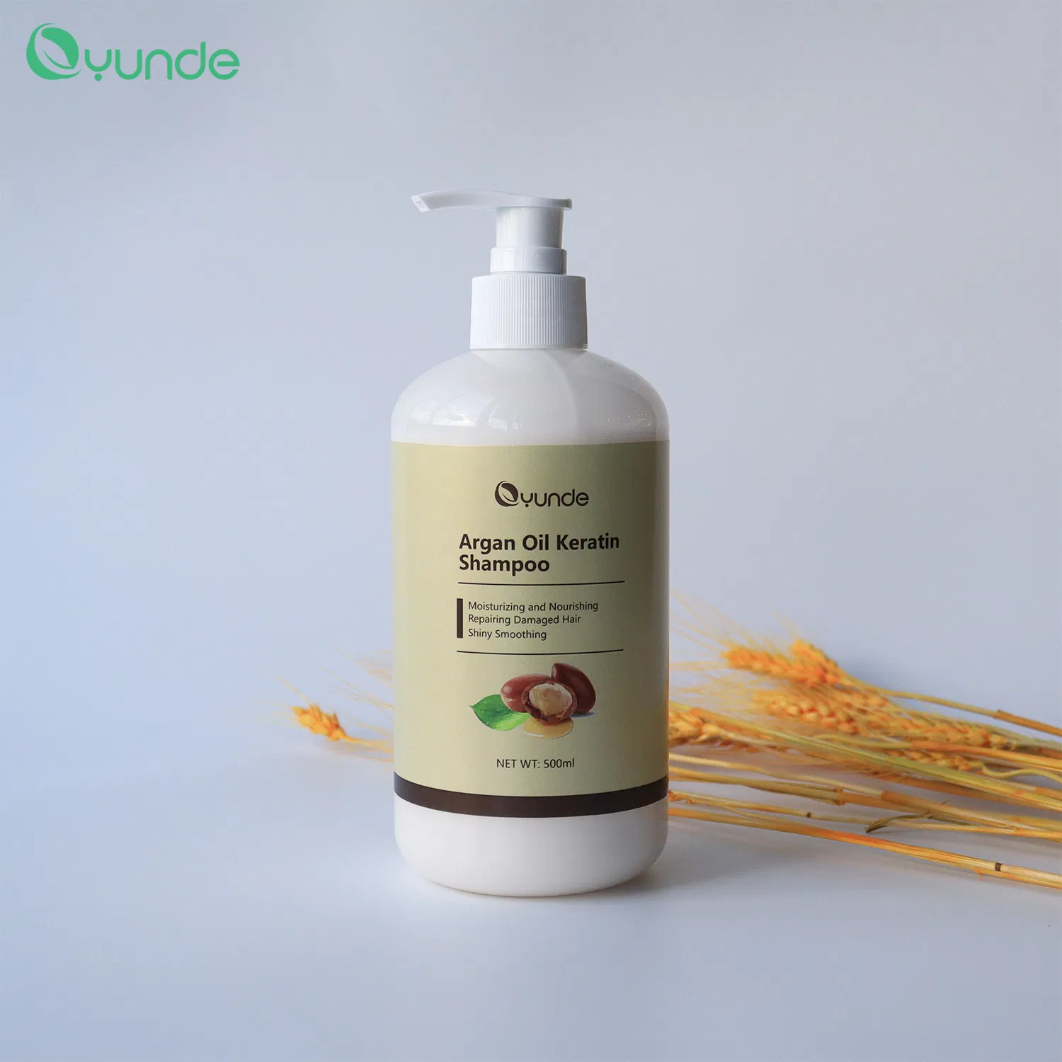 Private Label Repairing Prevent Hair Breakage Nourishing Scalp Argan Oil Keratin Shampoo