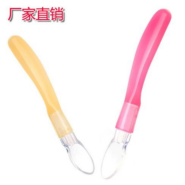 Feeding Tableware Silicone Soft Baby Spoon