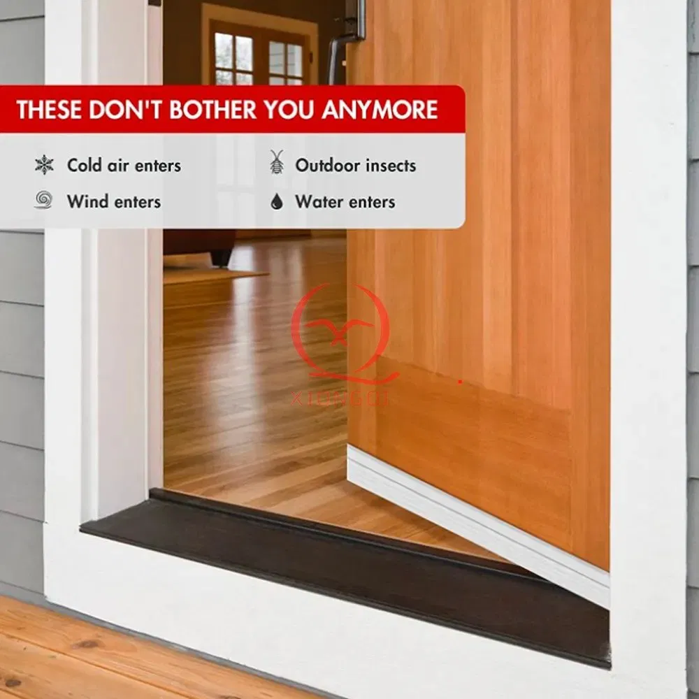 Wholesale Home Weather Rubber Stripping for Interior Doors Soundproof Door Sweep Weather Stripping for Doors