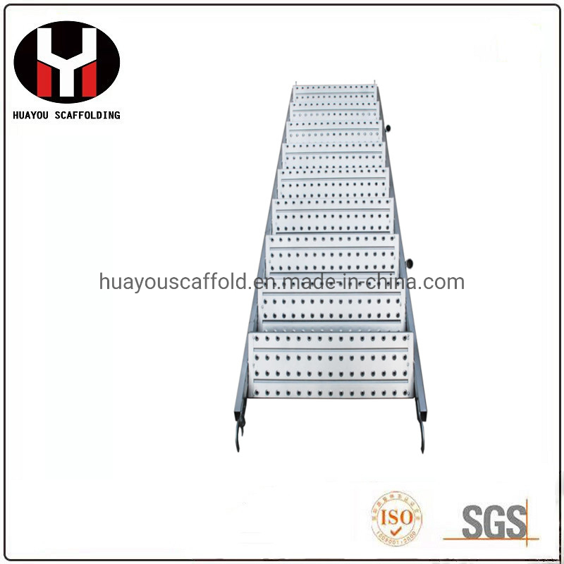 Q235 Pre-Galvanized Scaffolding Staircase Scaffold Climbing Step Ladder for Ringlock System