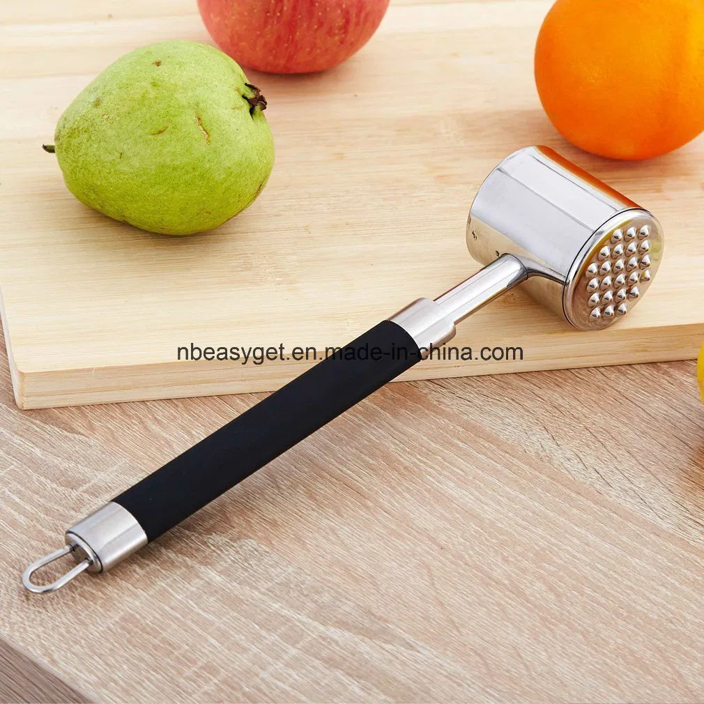 Stainless Steel Loose Meat Hammer Kitchen Tool Esg10128