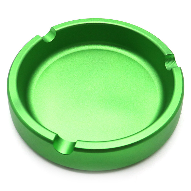 Customized Round Ashtray Metal Multic Colors Fashion Ashtray Smoking Tray Hotal Home Room