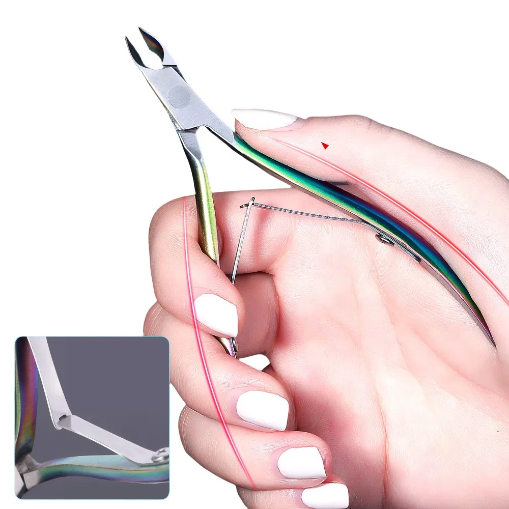 Wholesale Hot Sales Fordable Multi-Functional Color Exfoliating Salon Nail Clippers