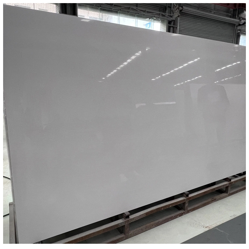 Matted Pure White Sintered Porcelain Slabs for Walll and Countertops