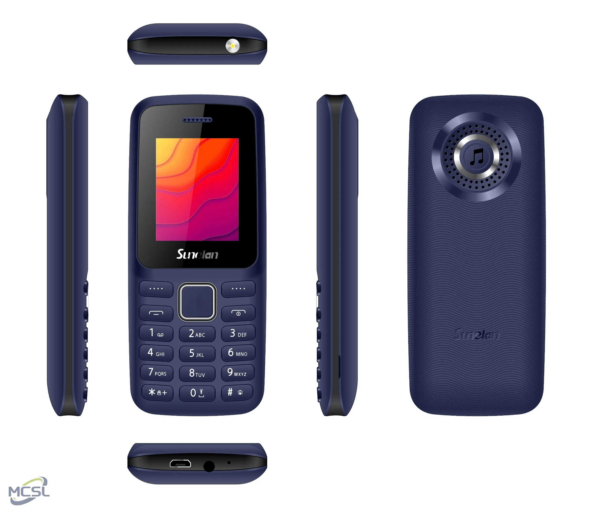 Мобильный телефон Sunelan S101 2G, 1.8 дюйма, две SIM
