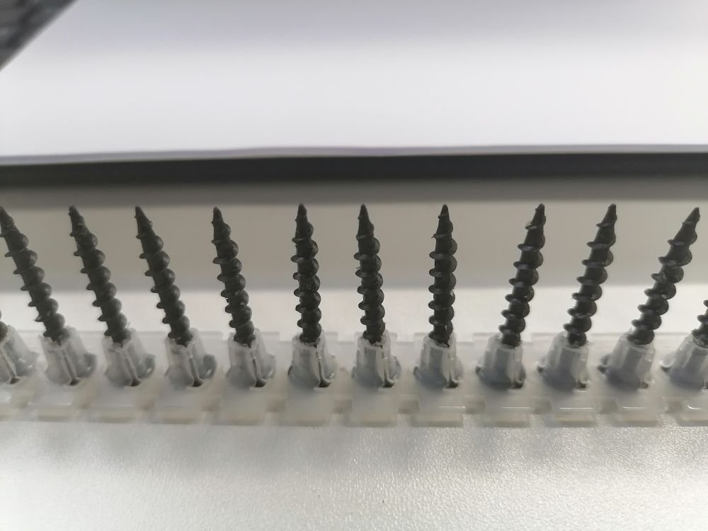 Metal C1022A Heat Treatment Flat Head Phosphated Sharp Point Drywall Screw