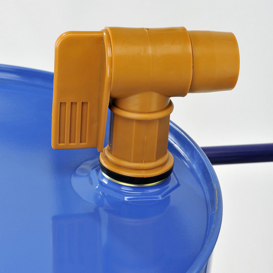 55 Gallon Drum Plastic Tap 2" Polyethylene Barrel Tap 2 Inch Plastic Faucet