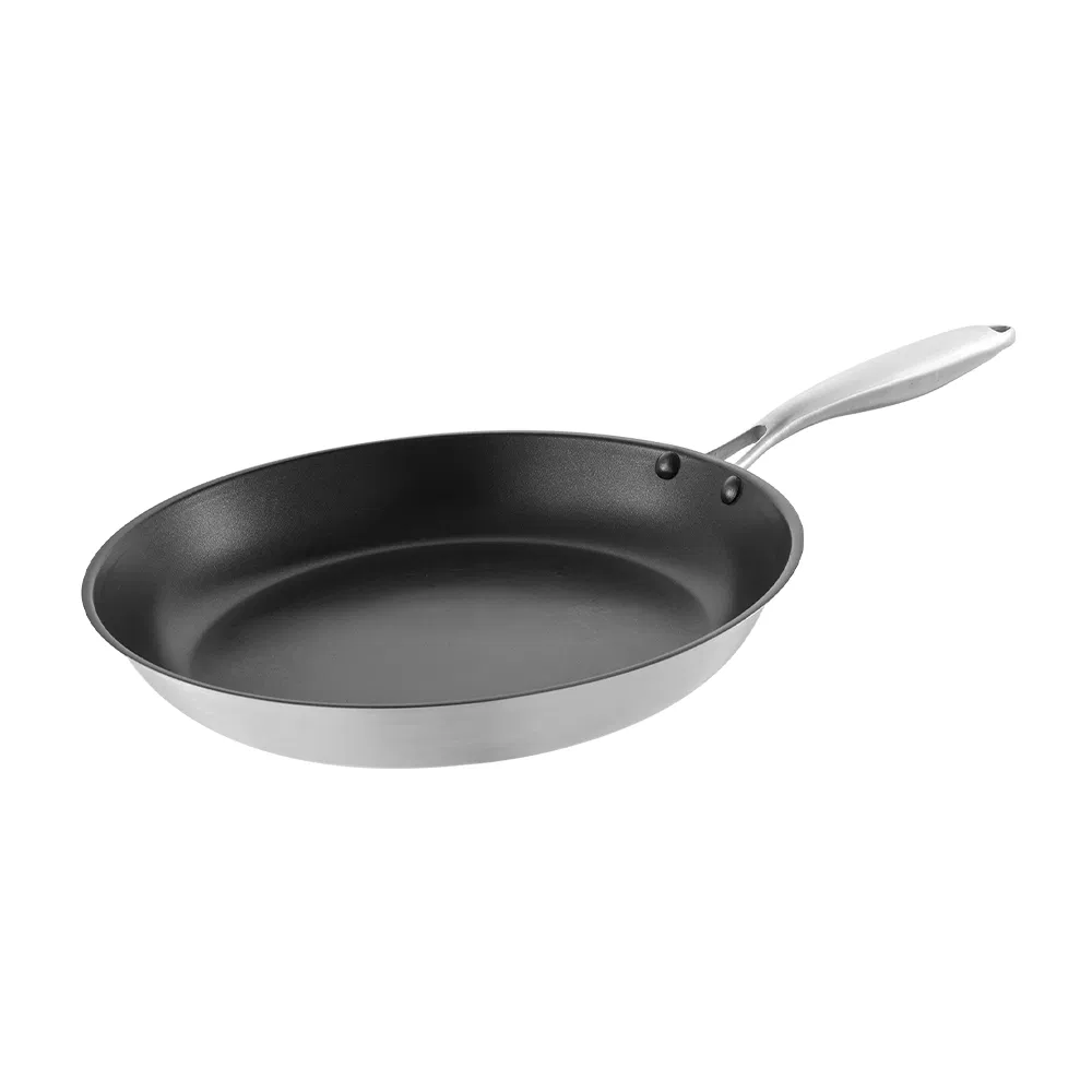 Factory Stainless Steel Non Stick Home Gift Cookware Sets Frying Pan