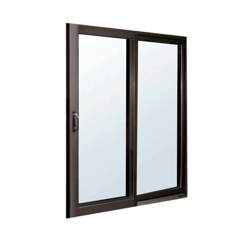 Modern Minimalist Aluminum/Heat-Insulated Aluminum Metal Frame Glass Door for Balcony and Living Room