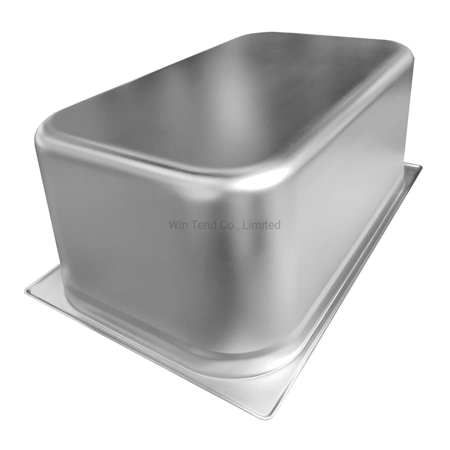 Us Anti-Jam Style Stainless Steel 1/1 Gn Pan in Electrolysis for Buffet