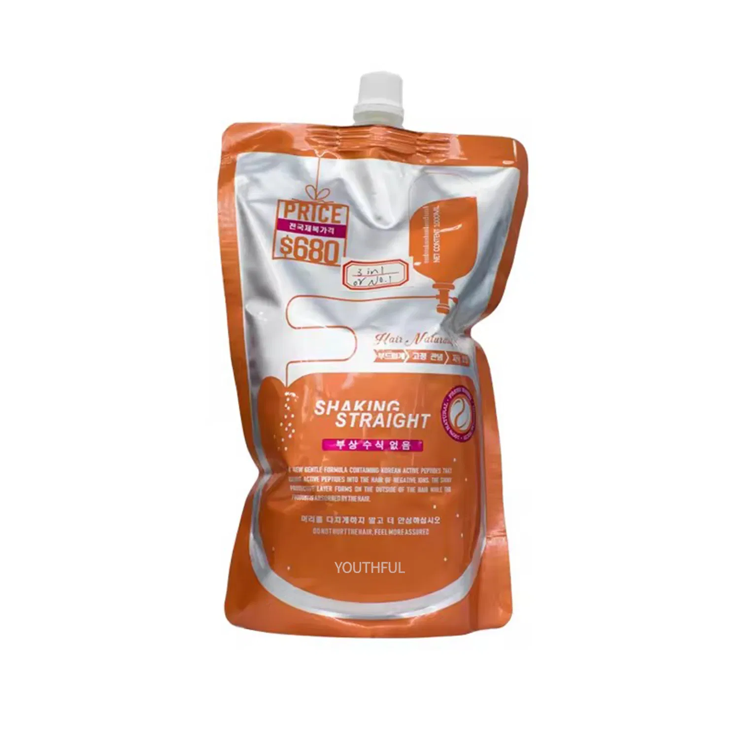 Professional Hair Rebonding Treatment Cream for Silky Straight Locks