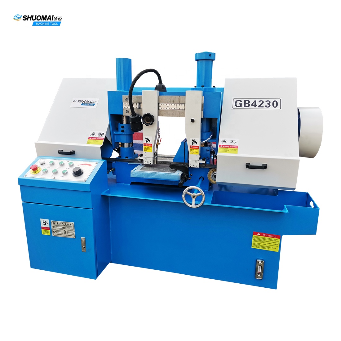 Станок ленточнопильный универсальный дерево/металл GB4230