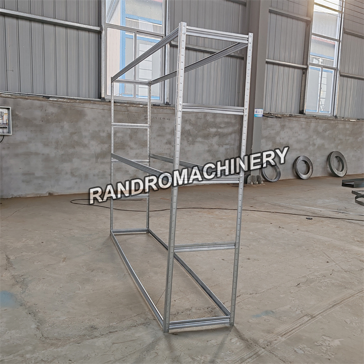 Shelve Logistics Rack Storage Column Cold Roll Forming Machine Metal Sheet Upright Cold Roll Forming Machine