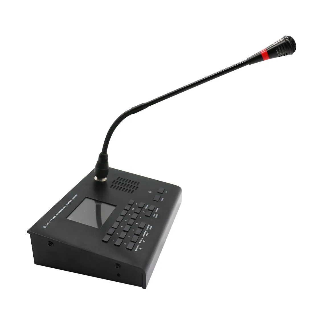 TCP/IP Network Desktop Gooseneck Paging Microphone