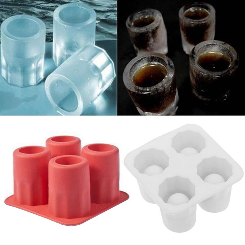Glass Shape DIY Customized Ice Mold Silicone Ice Cube Trays