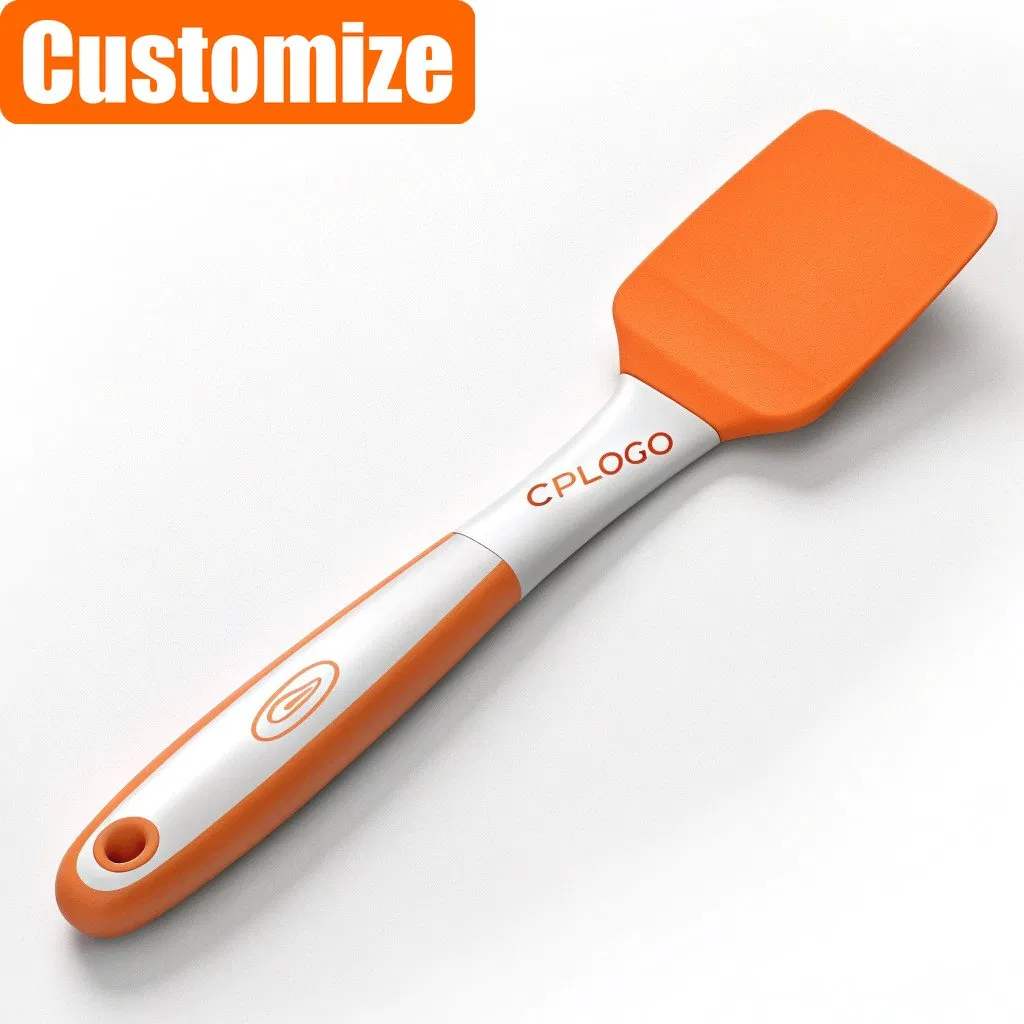 Customized Jogo Cozinha Plastic Best Spatulas Resistant Heat Solid Spatula Silicone Spatula
