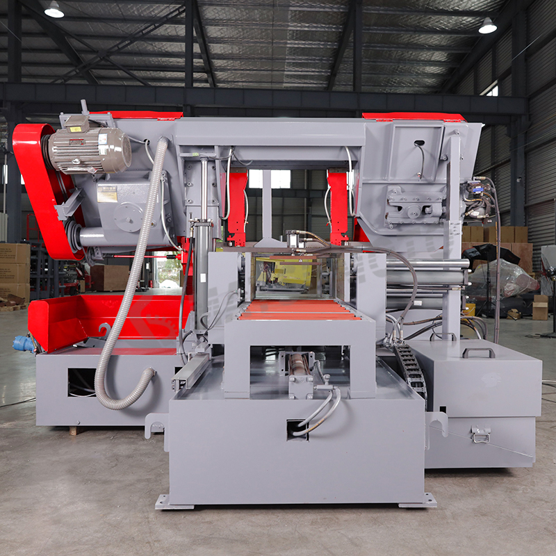 Ленточная пила по металлу горизонтальная автоматическая