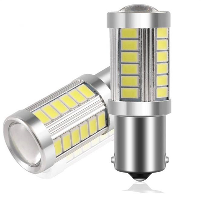 P21W 33 LED 5630/5730 SMD Универсальная лампа для стоп-сигналов и заднего хода (красная/белая/желтая, 12V)