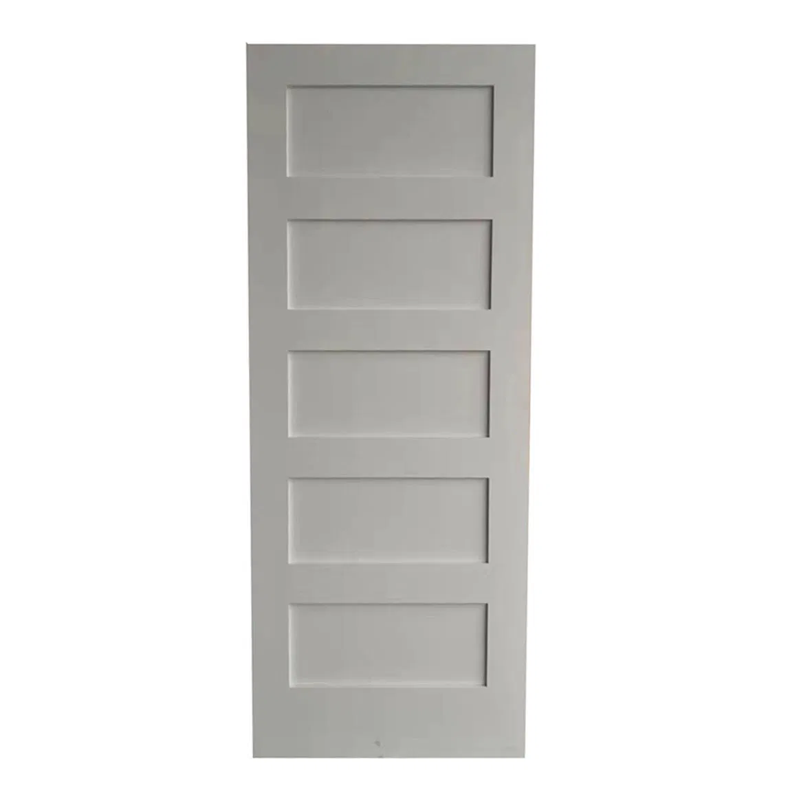 American Style White Primer HDF Moulded Door for Bedroom