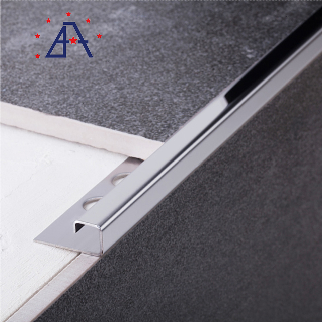Laminate Floor Transition Cove Angle U Channel King Edge Corner Strip Tile Aluminium Trim