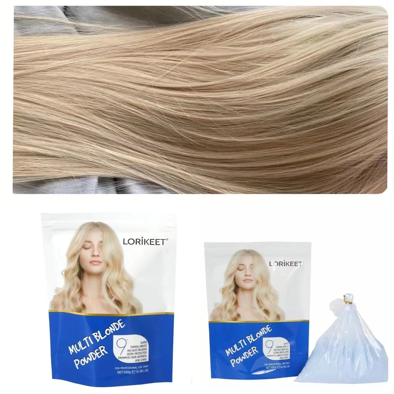Selling High Quality White Hair Bleaching Powder Quick Blonde Natural and Organic Powder