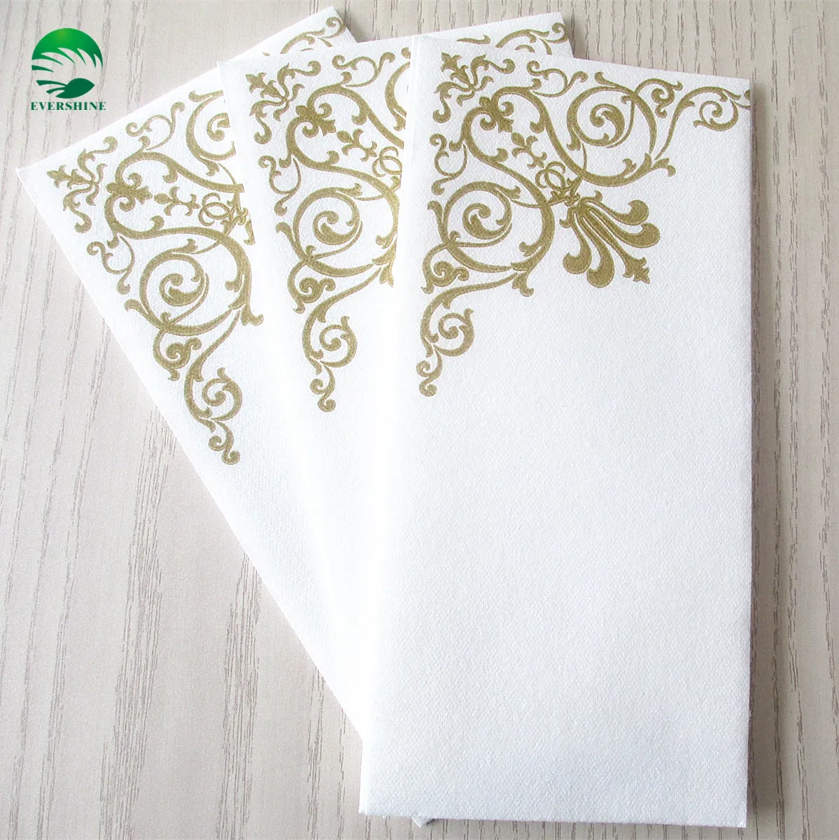 Custom Luxury Thick Airlaid Lunch Napkins for Restaurant with Logo Disposable Napkins Dinner Napkins