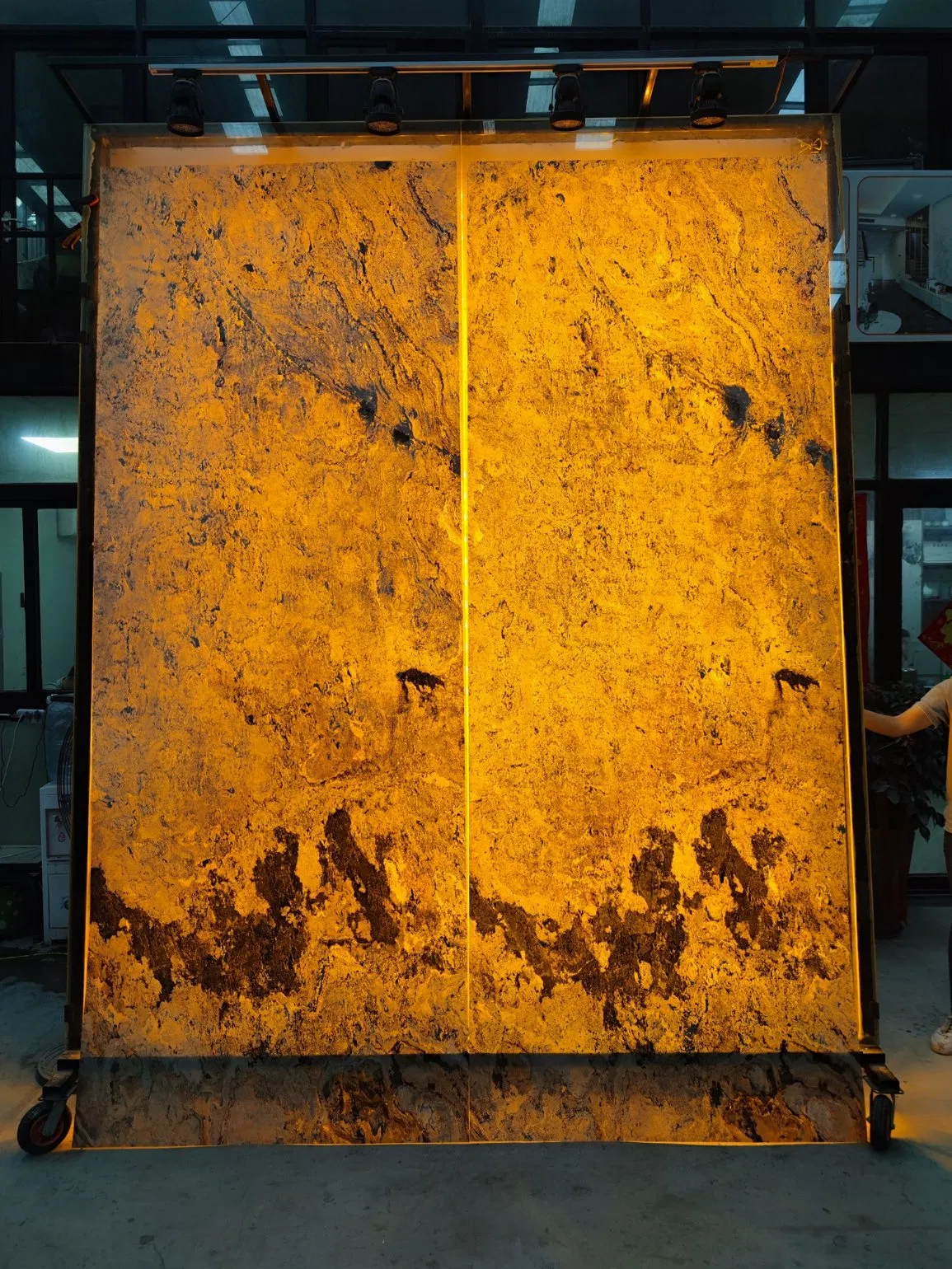 Foshan Factory Natural Cladding Stone Non-Slip Tile Wall Slate Stone Bathroom Roof Slate