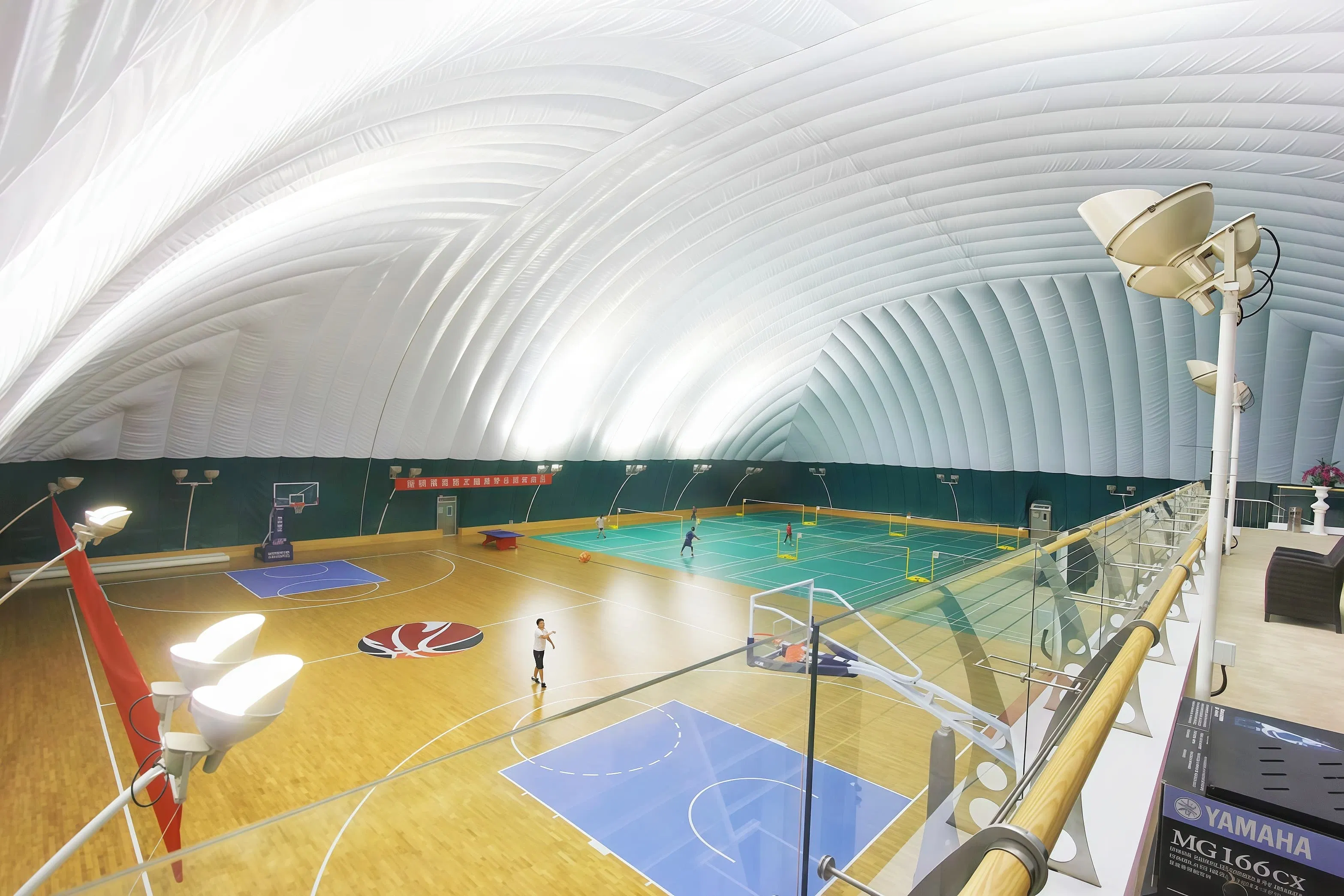 Industrial Warehouse Tension Membrane Buildings Air Dome Inflatable Dome