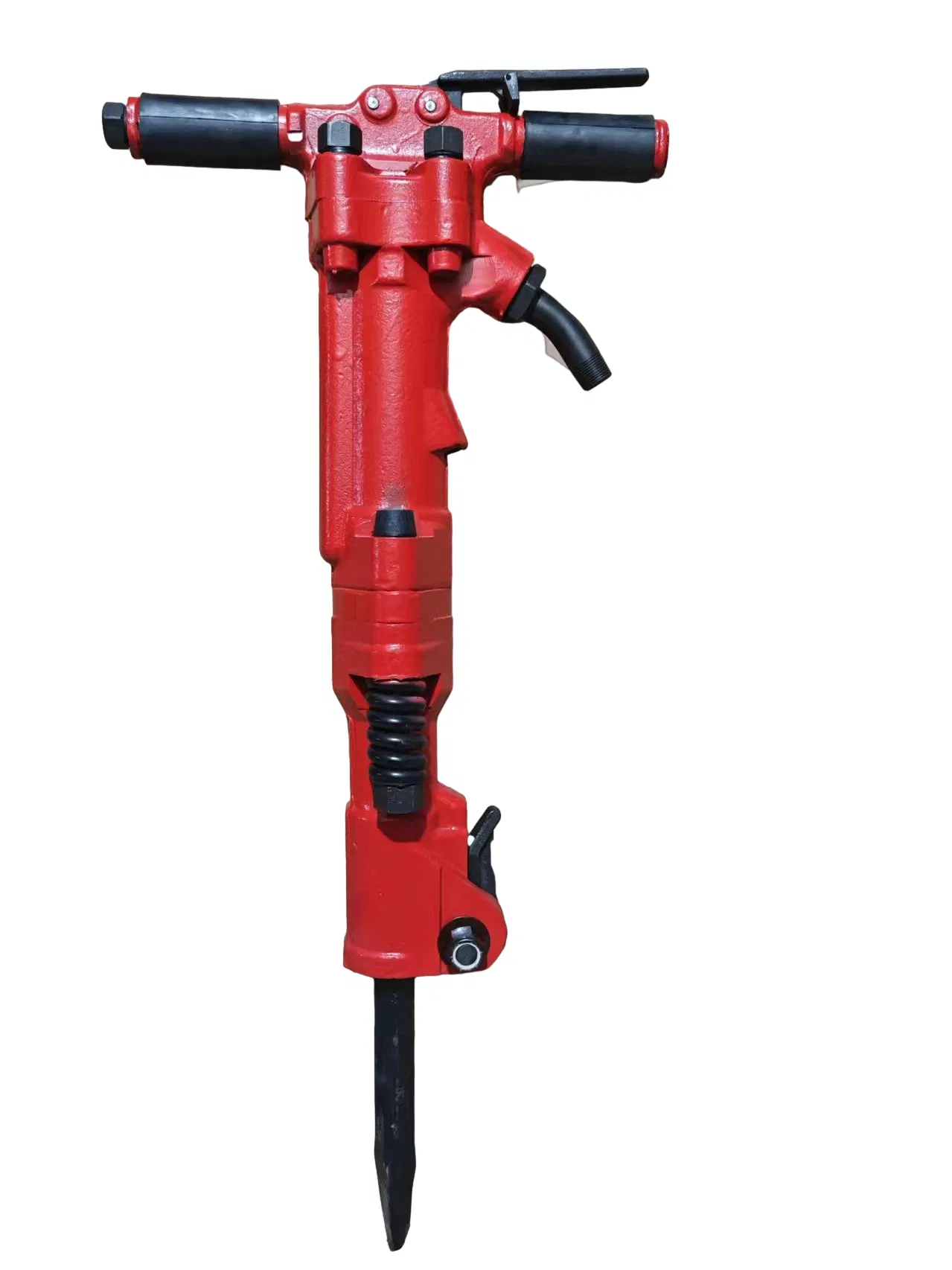 Powerful Hand-Held Pneumatic Hammer for Rock Crushing Jobs