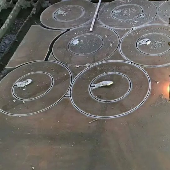 Support Customization Embedded Cut Steel Plates with Holes for Steel Structure Buildings