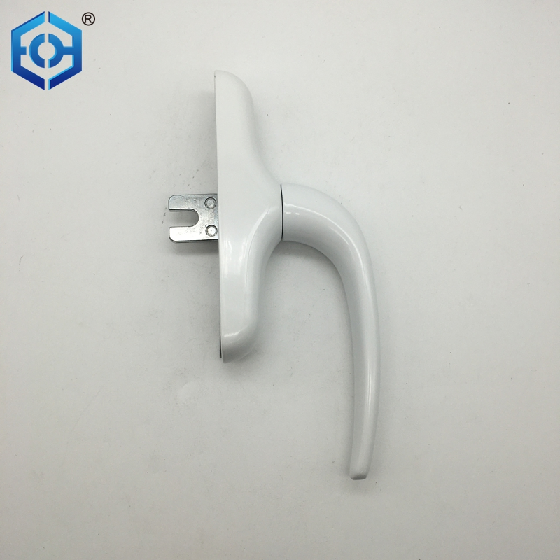 Inward Opening Round Handle Aluminum Alloy Window Fork Two-Point Arc Large Handle