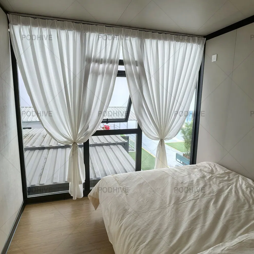 Two Floor Modern Living Room 2 Bedroom Hotel Office Expansion Foldable Portable Mobile Home Prefabricated Expandable Container House