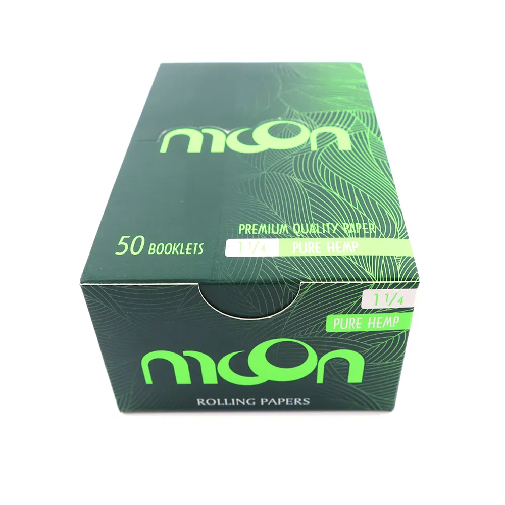 Premium Custom Brand Rolling Paper Factory 100% Pure Organic H Emp Paper Smoking Accessories Tobacco Cigarette Smoking Papers Factory Wholesale Price