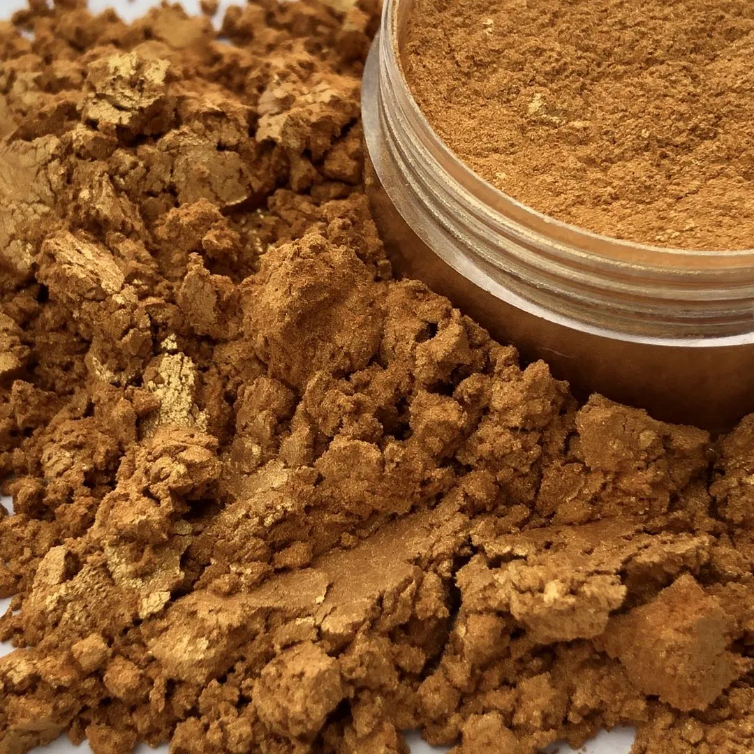 Eyeshadow Shiny P823hot Sale Effect Pigments for Cosmetic Raw Material Professional 323 Royal Gold Satin Beauty