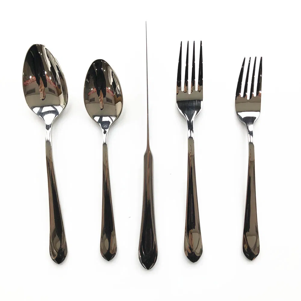 Sophisticated Stainless Steel Utensil Set for Special Occasions