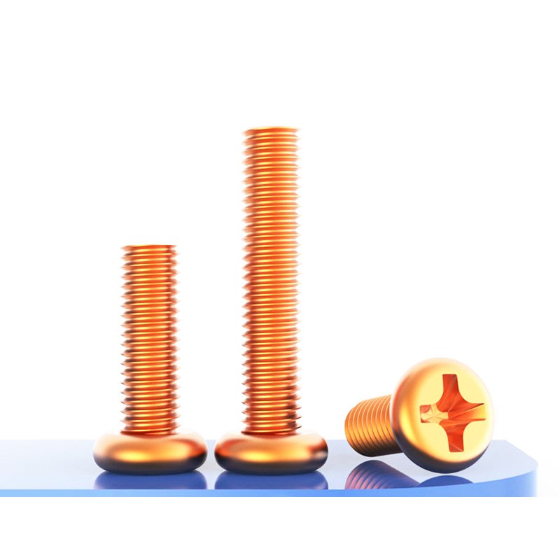 4#6#8#10# Zinc Plated Stainless Steel Metal Countersunk Phillips Pan Round Head Carbon Steel Machine Screw